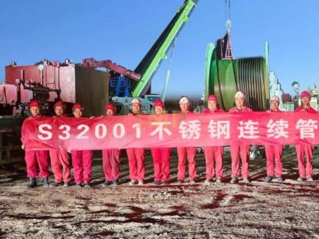 Successful application of China S32001 stainless steel continuous pipe