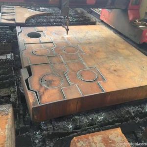Cutting steel shapes factory china